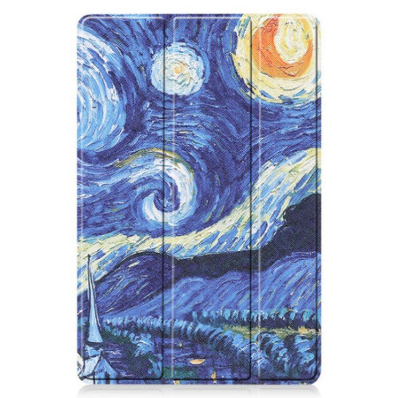 Skal Samsung Galaxy Tab S8 / Tab S7 Pennhållare För Starry Night