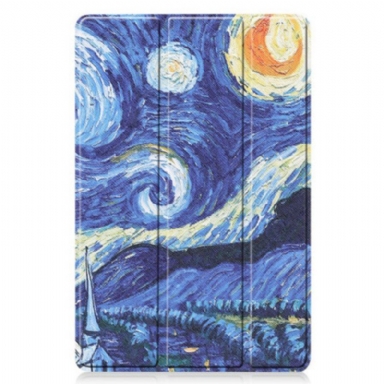 Skal Samsung Galaxy Tab S8 / Tab S7 Pennhållare För Starry Night