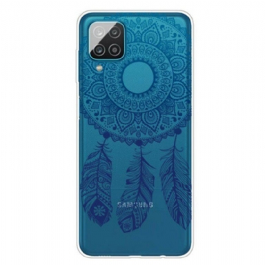 Skal Samsung Galaxy M12 / A12 Singelblomma Mandala