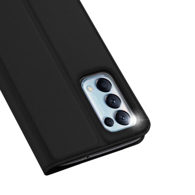 Fodral För Oppo Find X3 Lite Business Satin Effect