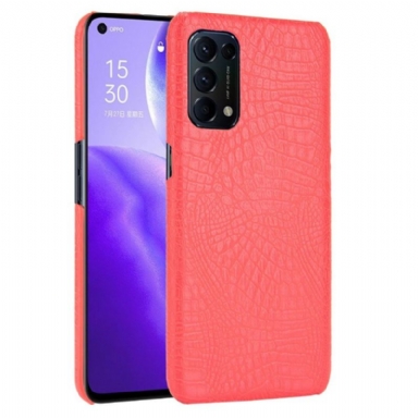 Mobilskal För Oppo Find X3 Lite Croc Skin Effect