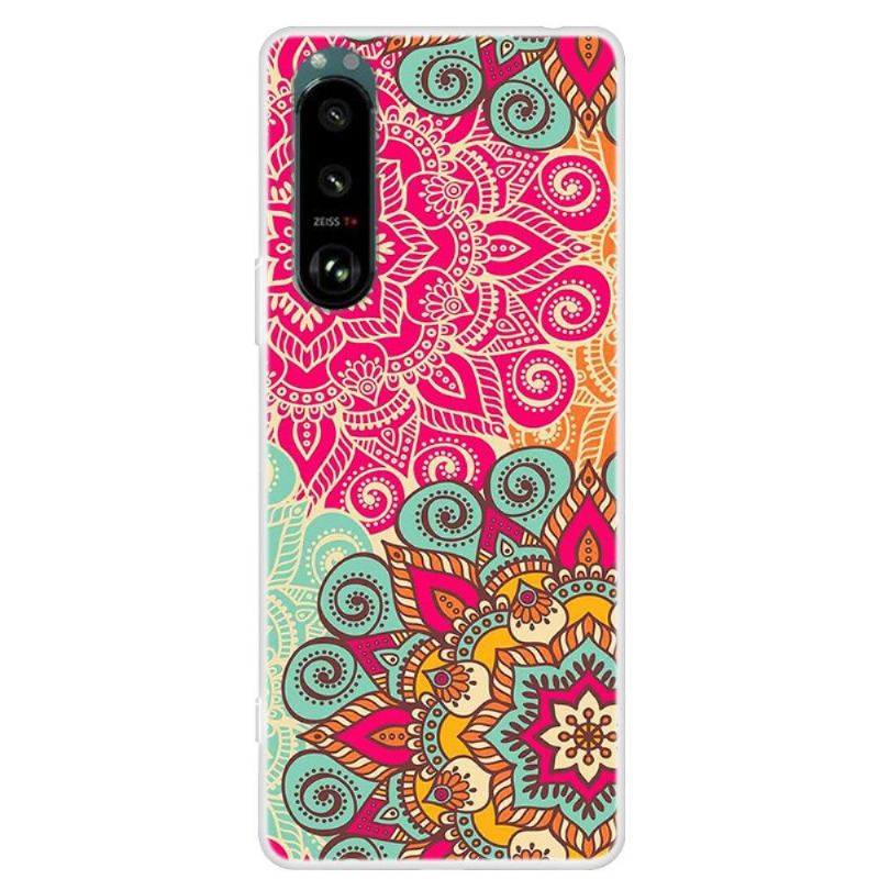 Skal För Sony Xperia 5 III Bedrijf Retro Mandala