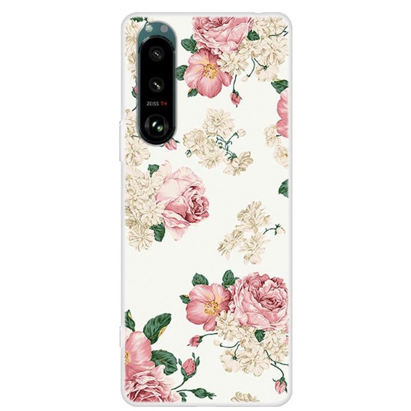 Skal För Sony Xperia 5 III Blommor