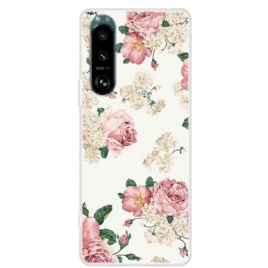 Skal För Sony Xperia 5 III Blommor