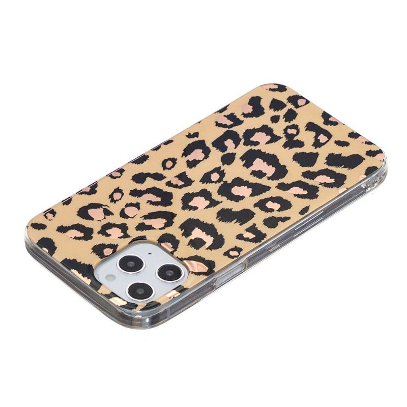 Skal För iPhone 12 / 12 Pro Flexibel Leopard