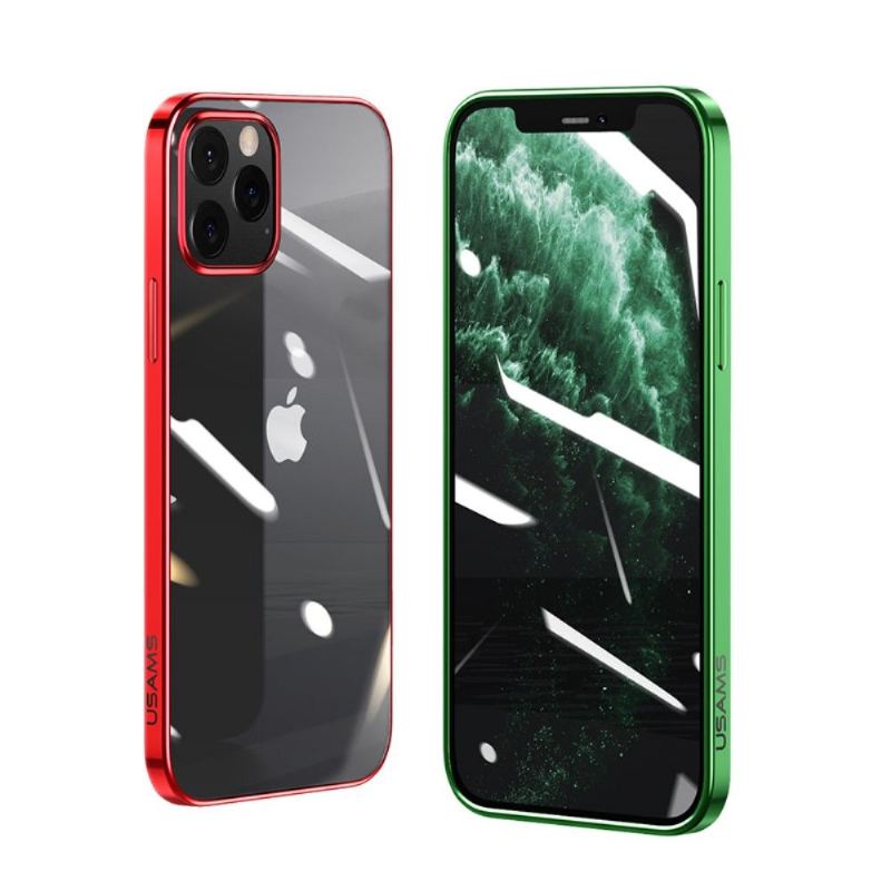 Skal För iPhone 12 / 12 Pro Transparenta Konturer Färger