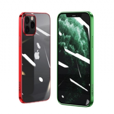 Skal För iPhone 12 / 12 Pro Transparenta Konturer Färger