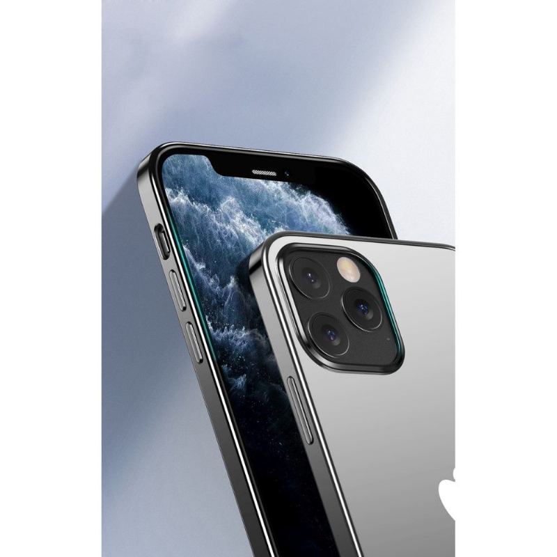 Skal För iPhone 12 / 12 Pro Transparenta Konturer Färger