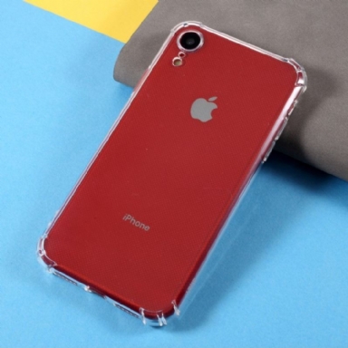 Skal För iPhone XR Transparenta Förstärkta Hörn