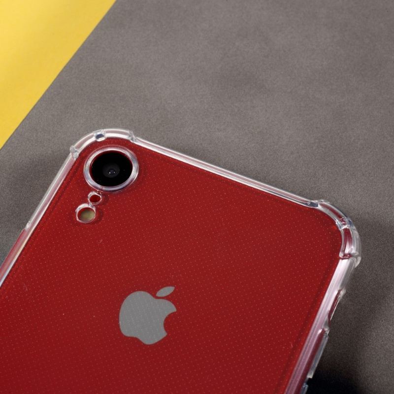 Skal För iPhone XR Transparenta Förstärkta Hörn