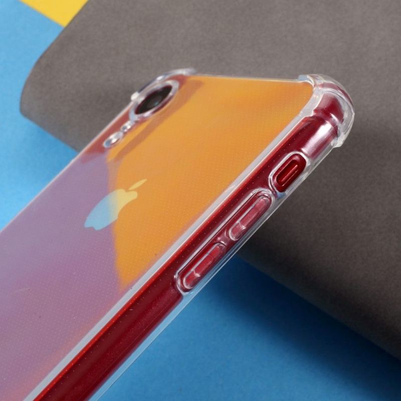 Skal För iPhone XR Transparenta Förstärkta Hörn