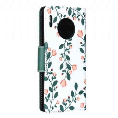 Fodral För Huawei Mate 30 Pro Virginia Vårblommor Med Snodd