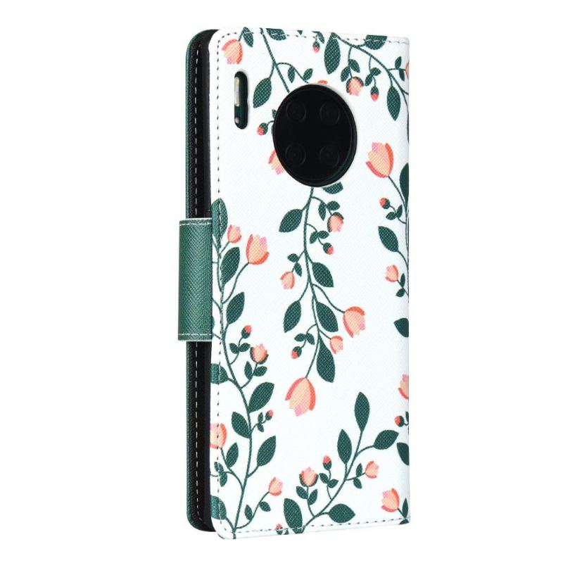 Fodral För Huawei Mate 30 Pro Virginia Vårblommor Med Snodd