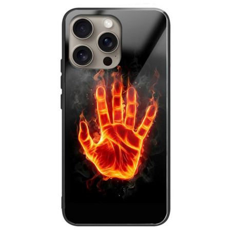 Skal iPhone 16 Pro Max Eldpalm Härdat Glas