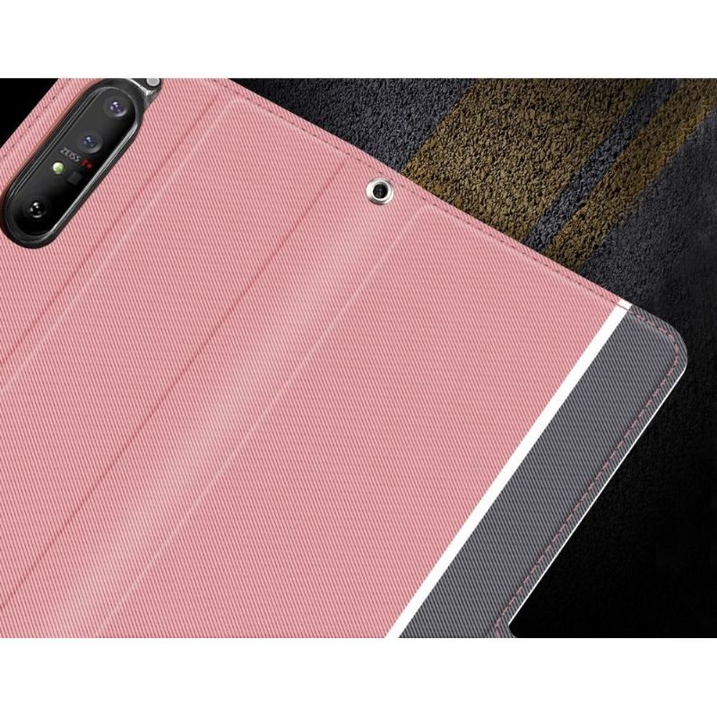 Fodral För Sony Xperia 1 II Victoria Style Läder - Rosa