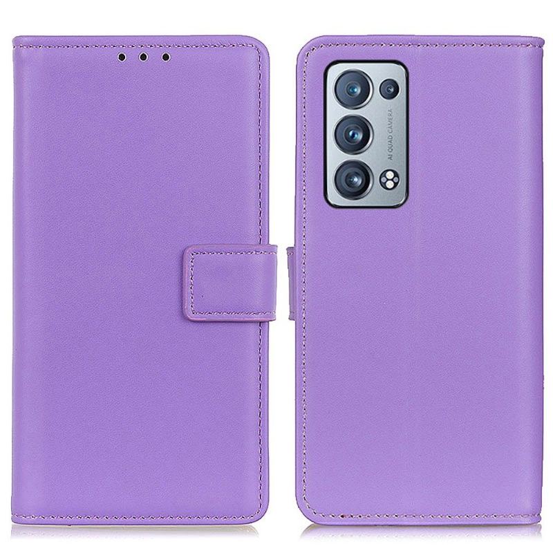 Fodral För Oppo Reno 6 Pro 5G Basic Konstläder