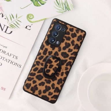 Skal För Oppo Reno 6 Pro 5G Stödfunktion Leopard