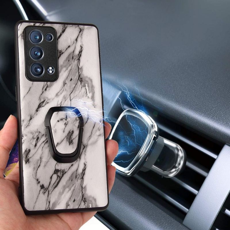 Skal För Oppo Reno 6 Pro 5G Stödfunktion Marble