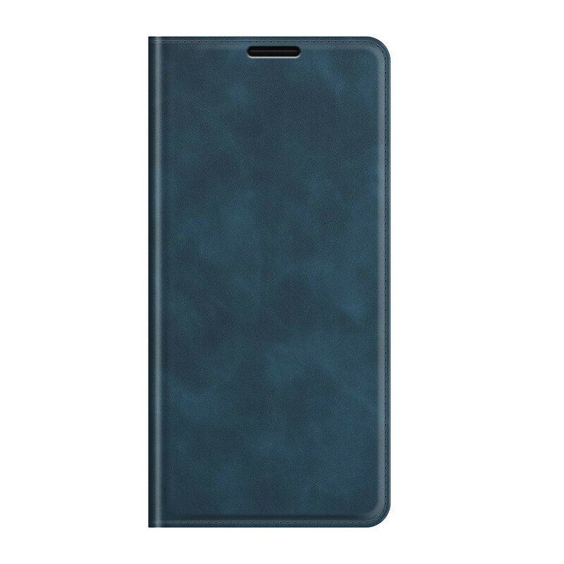 Folio-fodral Xiaomi Redmi Note 10 5G Läderfodral Silkeslen Touch