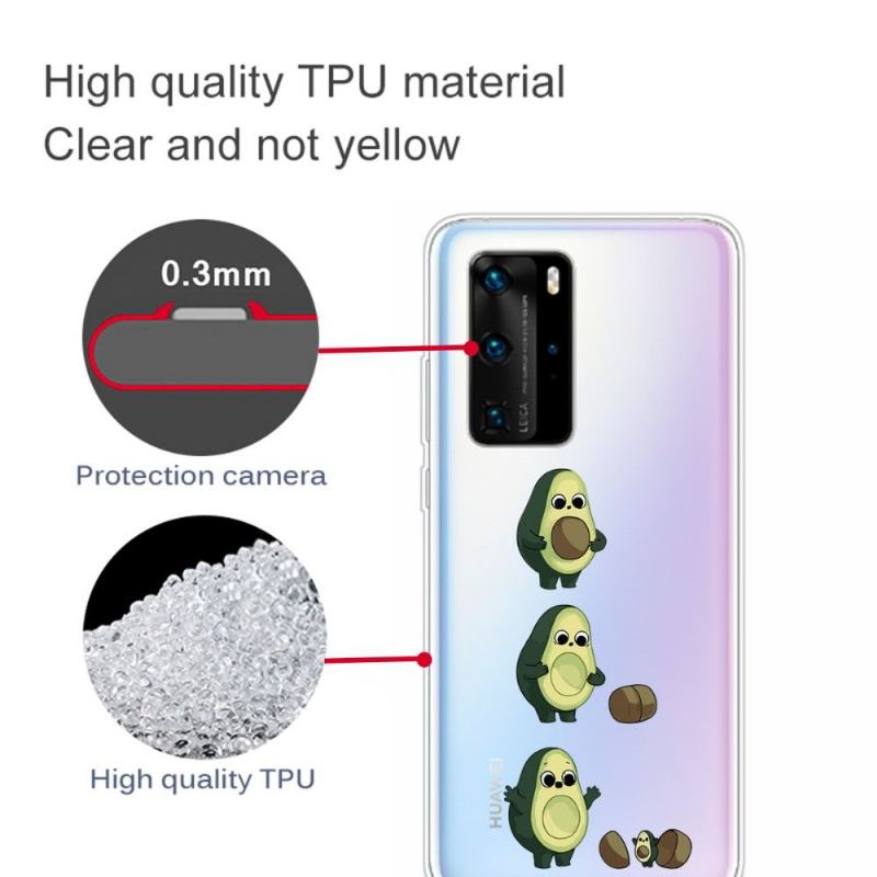 Skal För Huawei P40 Pro Hemming Avokado