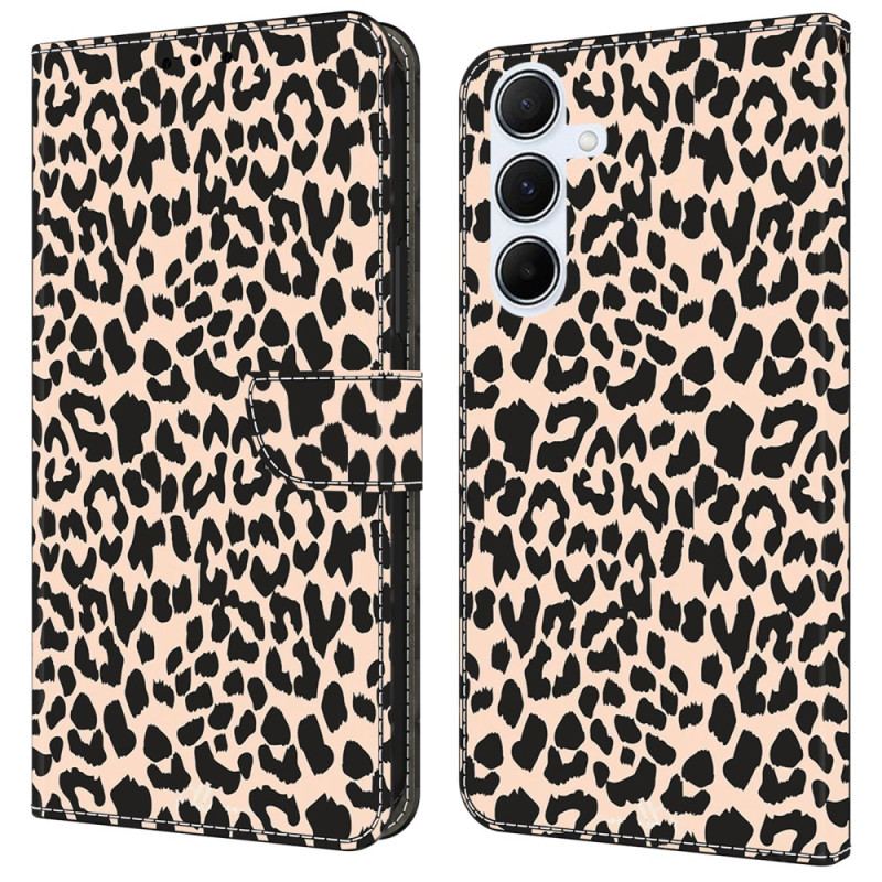 Fodral För Samsung Galaxy A16 5g Leopardmönster