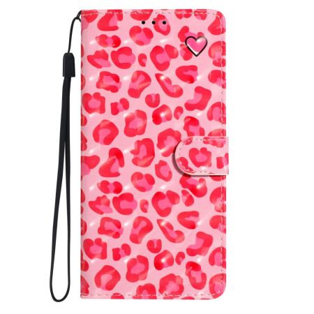 Fodral För Samsung Galaxy A16 5g Rosa Leopard