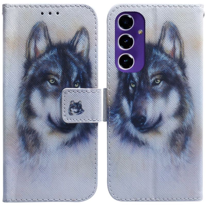 Fodral Samsung Galaxy A16 5g Akvarellhund