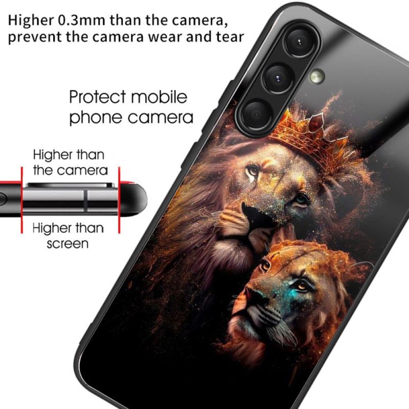 Skal För Samsung Galaxy A16 5g Lions Härdat Glas