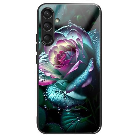 Skal Samsung Galaxy A16 5g Telefonfodral Rosa Härdat Glas