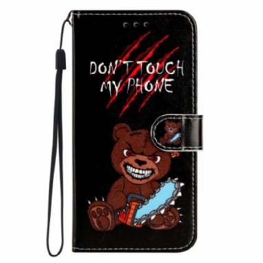 Folio-fodral Xiaomi Redmi A1 Med Kedjar Furious Thong Bear