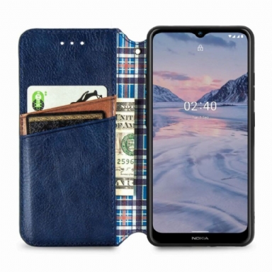 Fodral För Nokia 2.4 Kub Design Korthållare