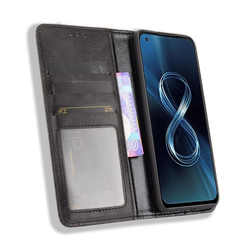 Fodral För Asus Zenfone 8 Bedrijf Cirénius Style Läder