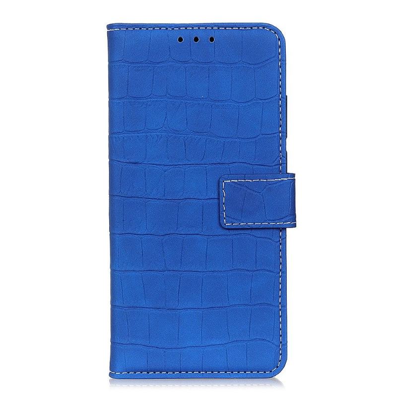 Fodral För Xiaomi 12 Croc Look-sömmar