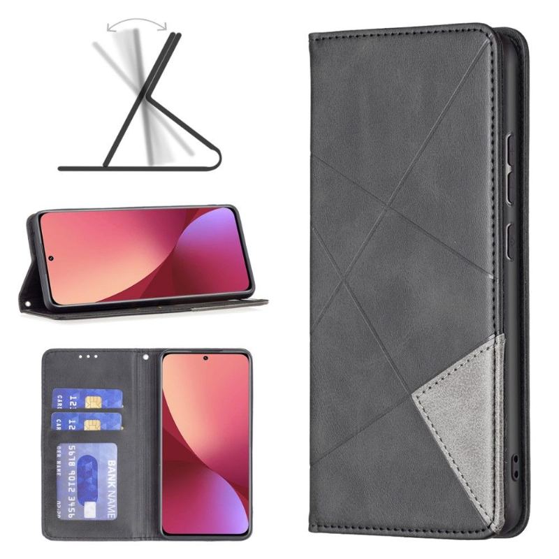 Fodral För Xiaomi 12 Hemming Célinia Style Läderkorthållare