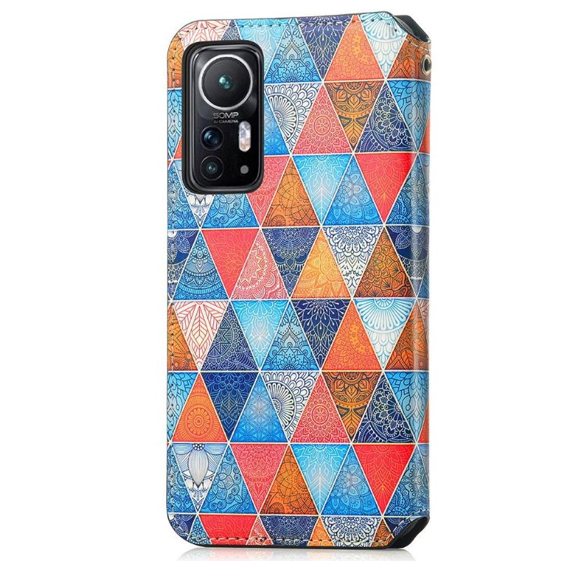 Fodral För Xiaomi 12 Mandala Kalejdoskop