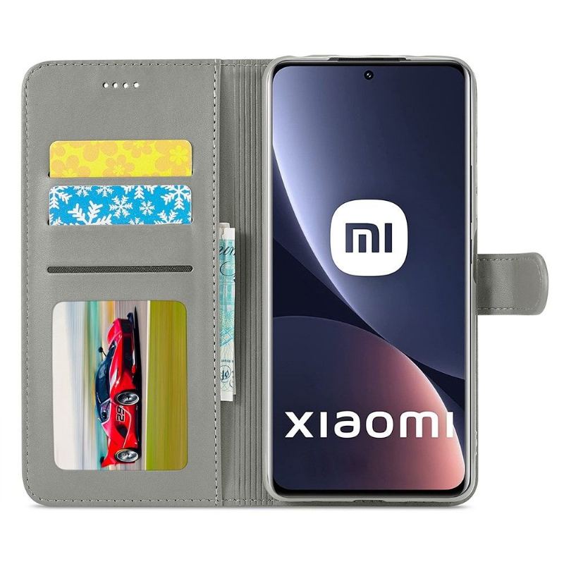 Läderfodral För Xiaomi 12 Lädereffekt Lc.imeeke