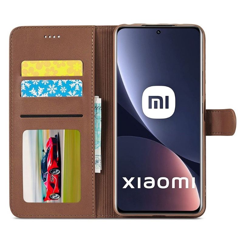 Läderfodral För Xiaomi 12 Lädereffekt Lc.imeeke