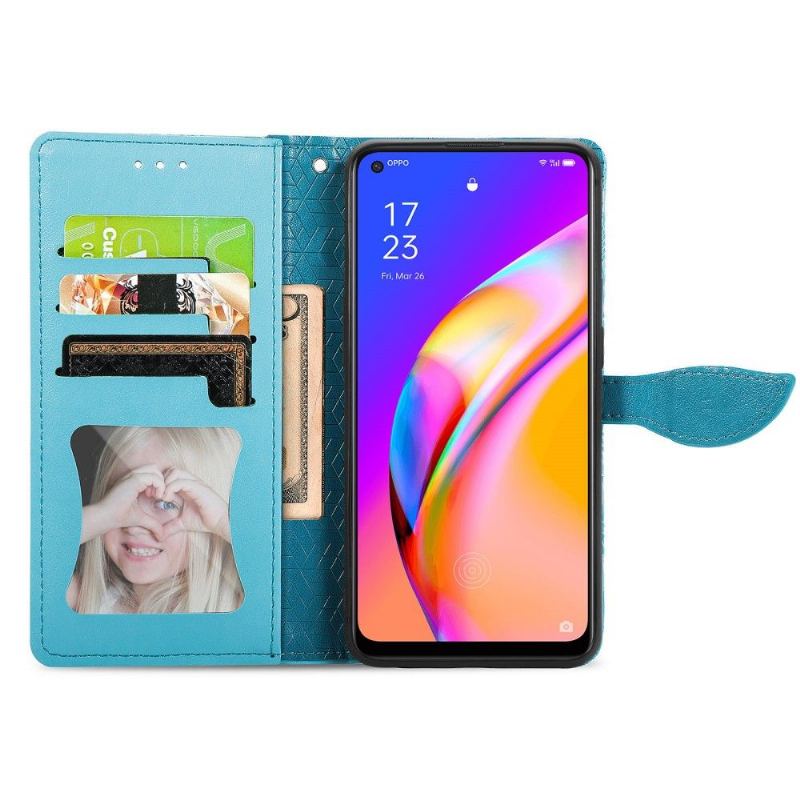 Fodral För Oppo A94 5G Hemming Mandalablad