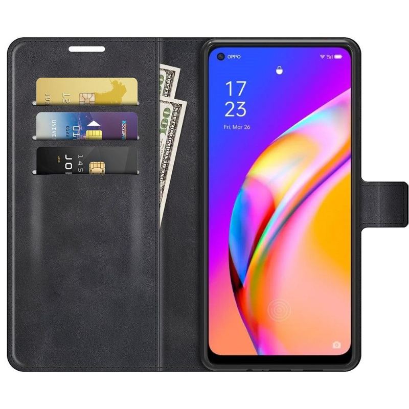 Fodral För Oppo A94 5G Plånboksfodral Läderstil