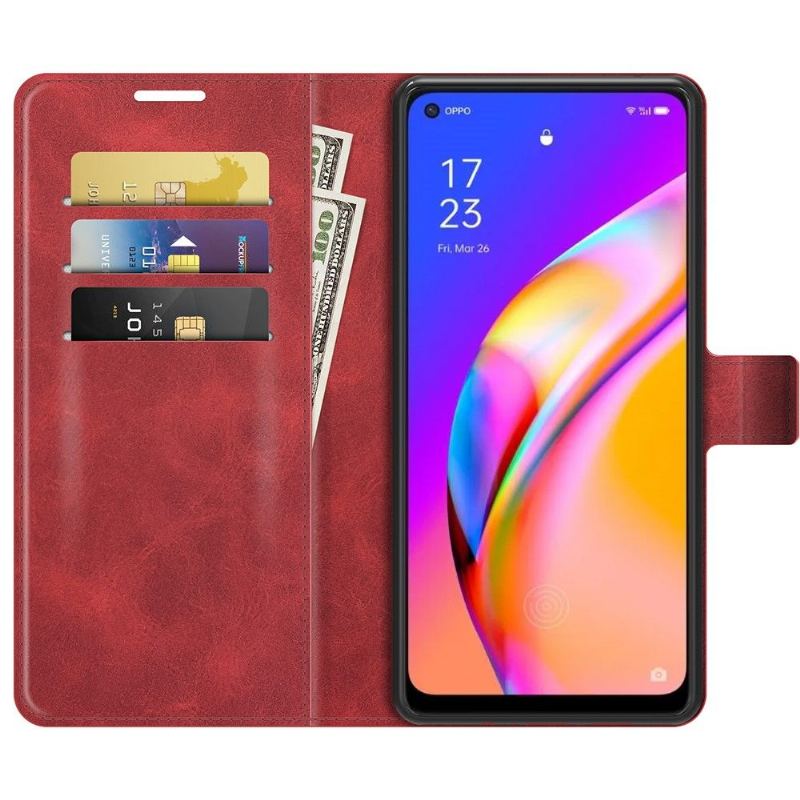 Fodral För Oppo A94 5G Plånboksfodral Läderstil