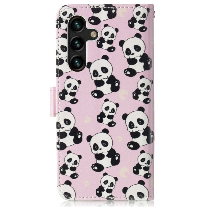 Fodral För Samsung Galaxy S24 Fe Pandas