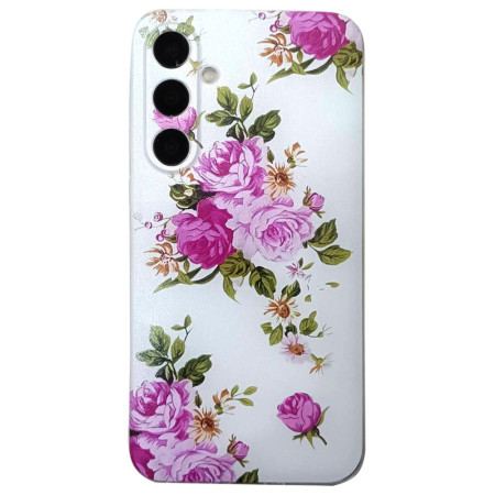 Skal Samsung Galaxy S24 Fe Rosa Blommor