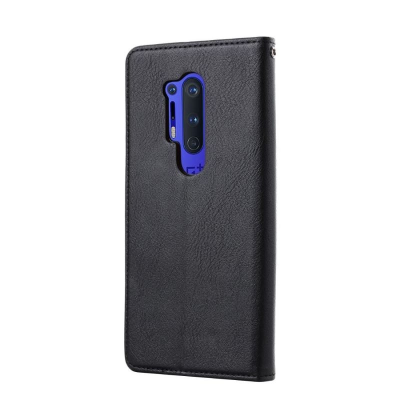 Folio-fodral För OnePlus 8 Pro Fallskydd Stand Case Korthållare