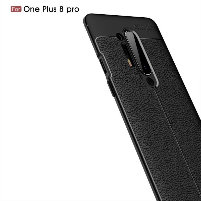 Skal För OnePlus 8 Pro Finishing Gel I Konstläder