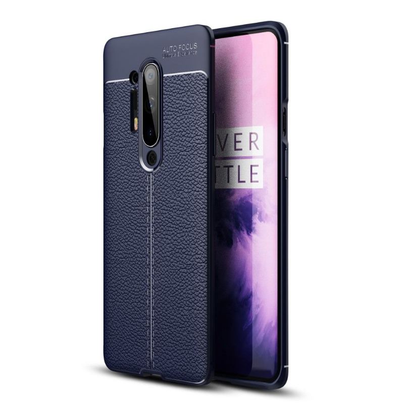 Skal För OnePlus 8 Pro Finishing Gel I Konstläder