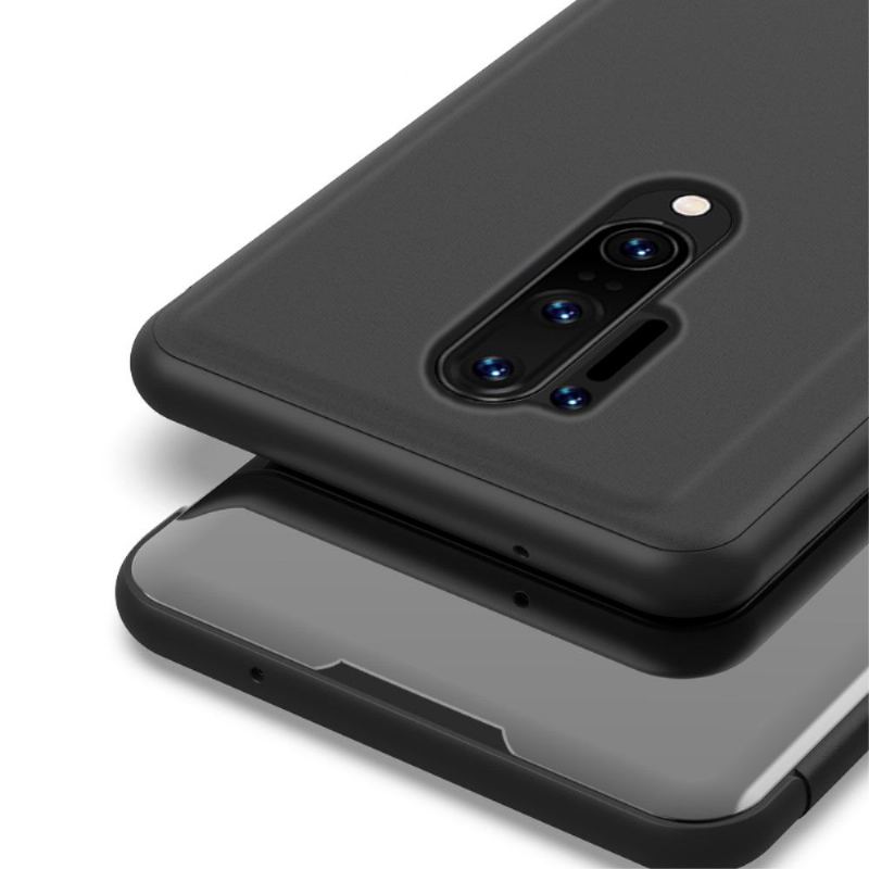 Skal För OnePlus 8 Pro Hemming Folio-fodral Spegeleffekt