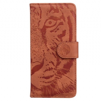 Folio-fodral Samsung Galaxy S23 Plus 5G Tiger Fotavtryck