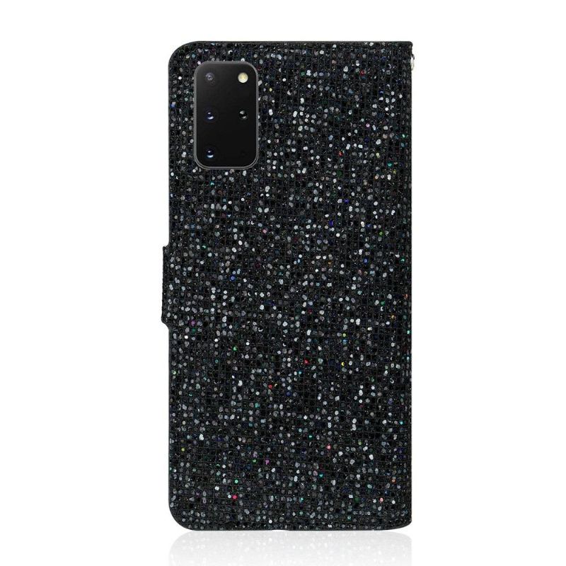 Fodral För Samsung Galaxy S20 Plus Glitterkorthållare