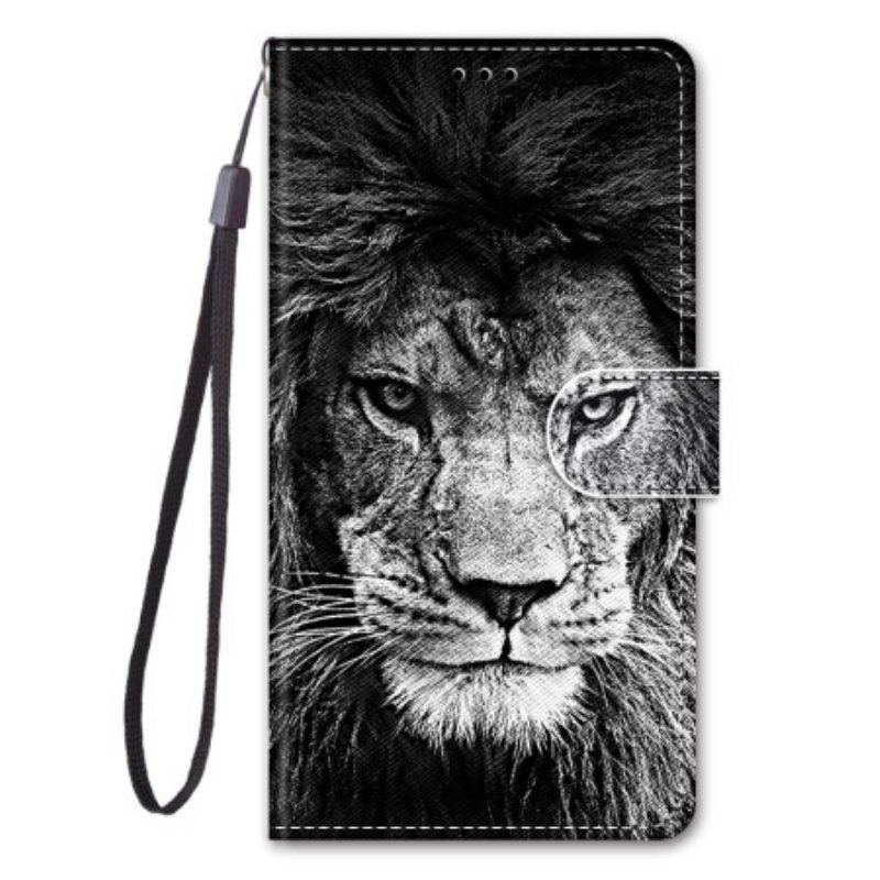 Fodral Sony Xperia 5 IV Med Kedjar Lanyard Lion