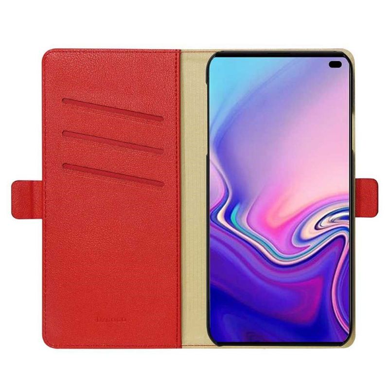 Fodral Case För Samsung Galaxy S10 Plus Fallskydd Läderimitation L'arthus